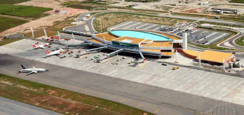 Como ir de aeroporto de Maceió até o centro turístico: Aeroporto Internacional Zumbi dos Palmares