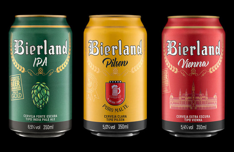 Cervejaria Bierland em Blumenau: Cervejas