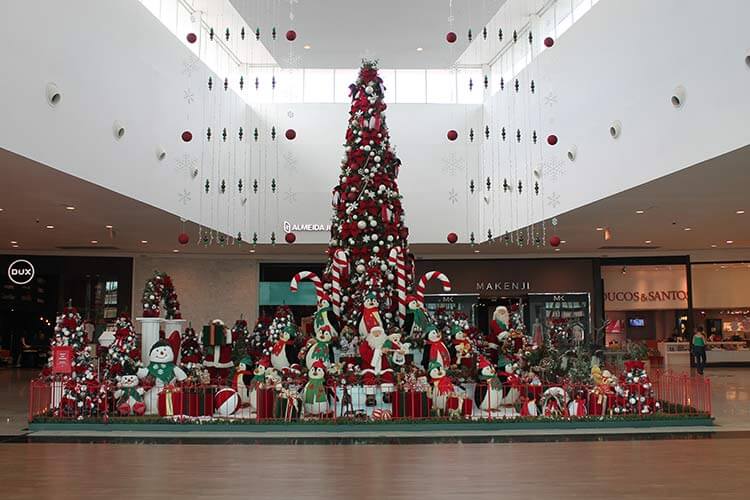 Natal em Blumenau: Decoração Shopping Blumenau Norte