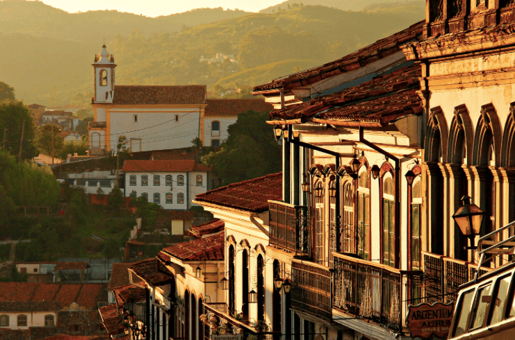 Hotéis no centro turístico de Ouro Preto