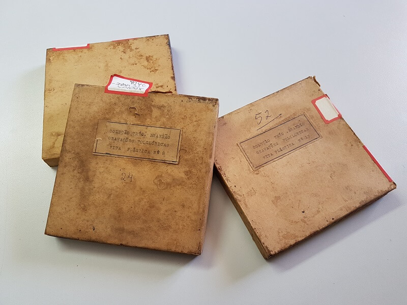 Documentos expostos no Museu Théo Brandão de Antropologia e Folclore em Maceió