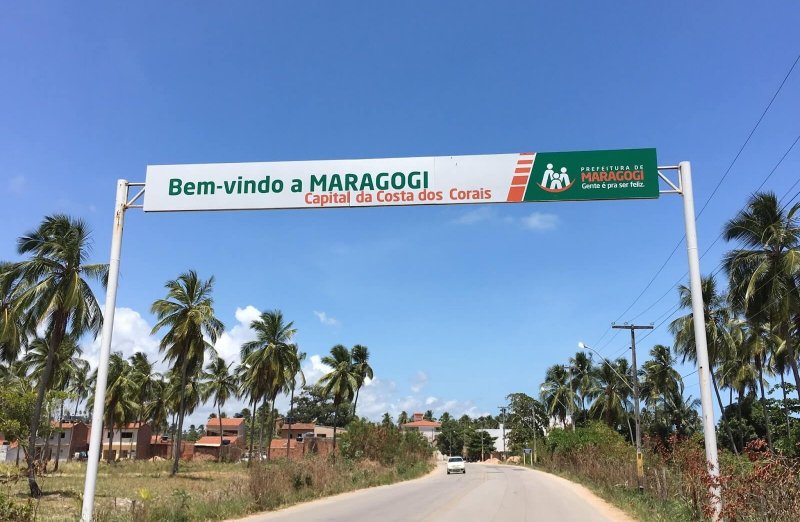 Maragogi, um dos municípios da Rota Ecológica da Costa dos Corais em Maceió