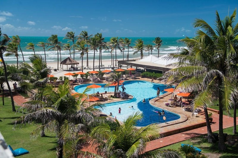 Hotéis resorts do Beach Park em Fortaleza