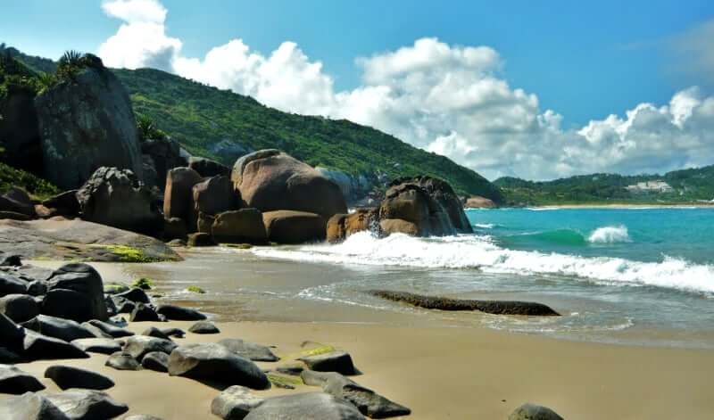 Praias do leste de Florianópolis: