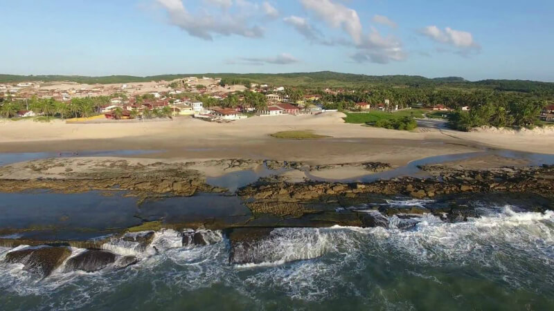 Praia do Forte para ir com crianças em Natal Praia do Forte para ir com crianças em Natal