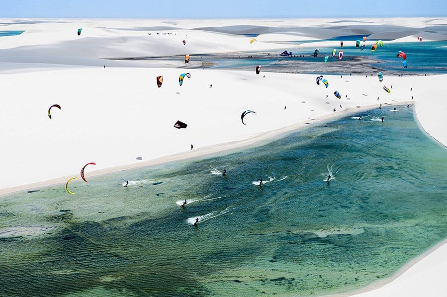 Kitesurfing em Jericoacoara