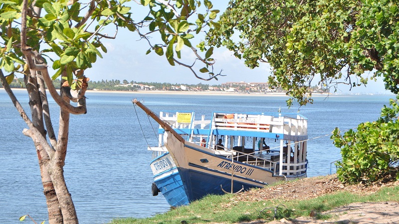 Barco em Maceió